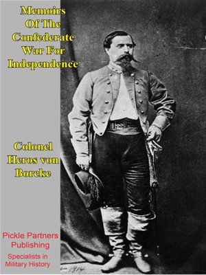 cover image of Memoirs of the Confederate War for Independence